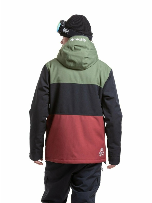 Meatfly Meatfly мъжка SNB & SKI яка Manifold Bronze Green / Merlot
