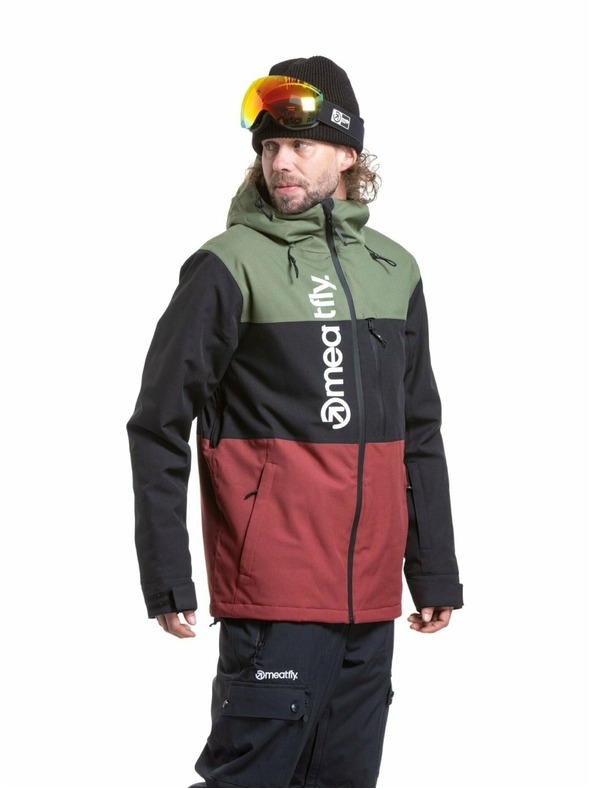 Meatfly Meatfly мъжка SNB & SKI яка Manifold Bronze Green / Merlot