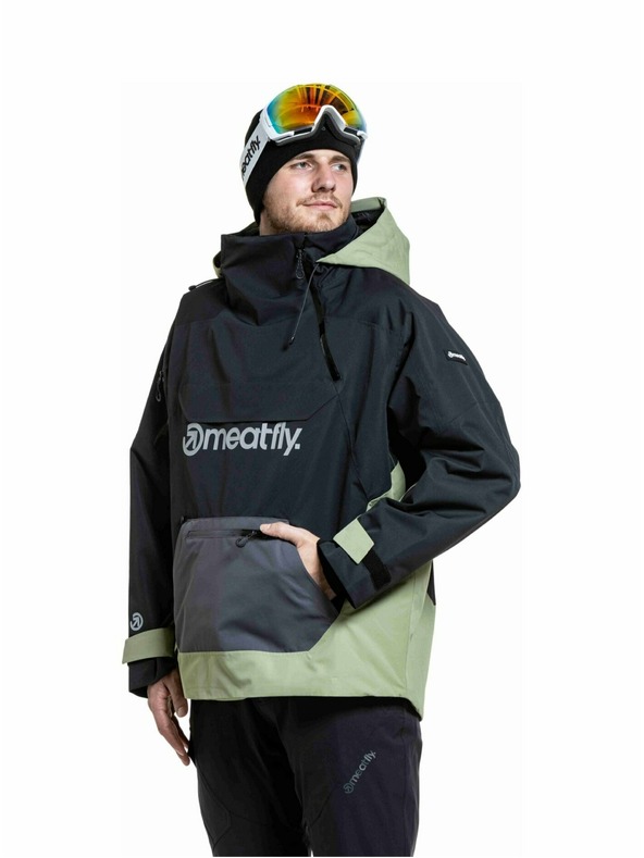 Meatfly Meatfly унисекс SNB & SKI яка Maddie Black / Olive Light