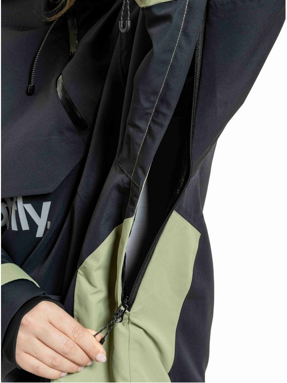 Meatfly Meatfly унисекс SNB & SKI яка Maddie Black / Olive Light