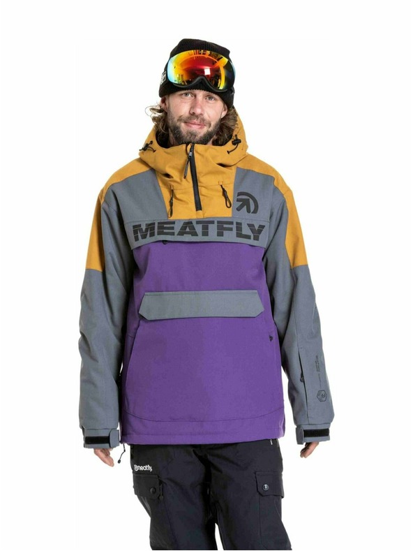 Meatfly Meatfly мъжка SNB & SKI яка Zenith Dark Grey / Petunia