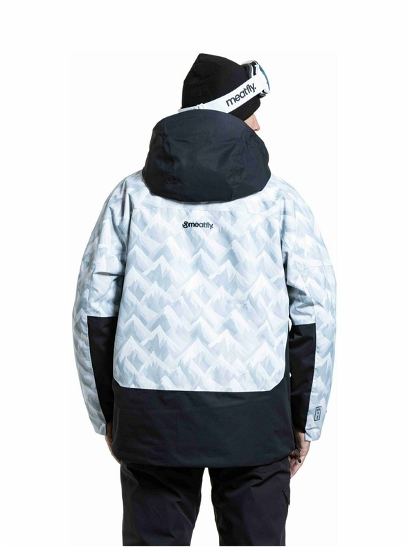 Meatfly Meatfly унисекс SNB & SKI яка Maddie White Camo / Black
