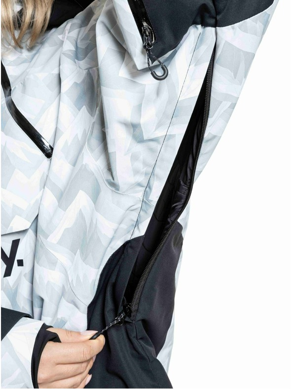 Meatfly Meatfly унисекс SNB & SKI яка Maddie White Camo / Black