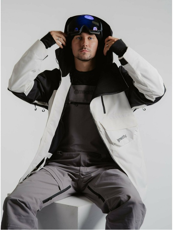 Meatfly Meatfly мъжка SNB & SKI яка Blake Clouds White