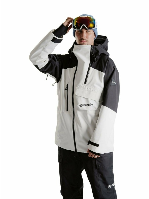 Meatfly Meatfly мъжка SNB & SKI яка Blake Clouds White