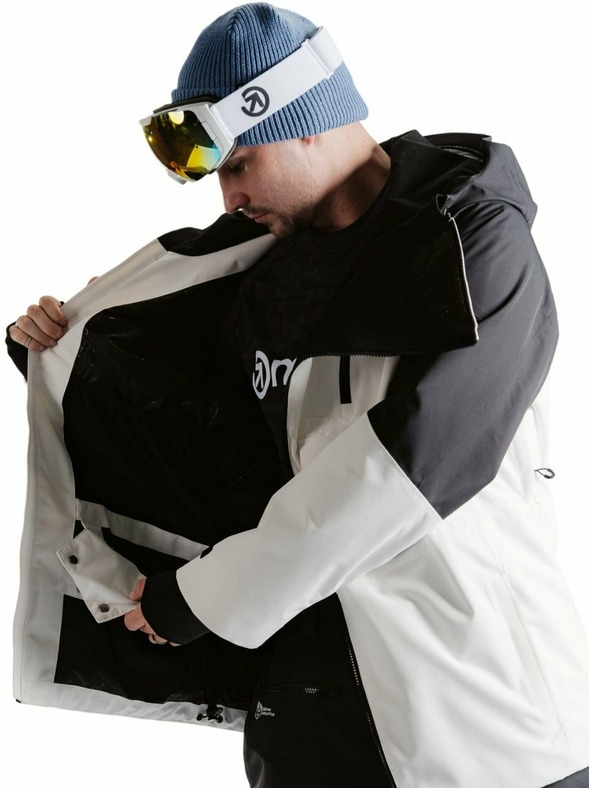 Meatfly Meatfly мъжка SNB & SKI яка Blake Clouds White