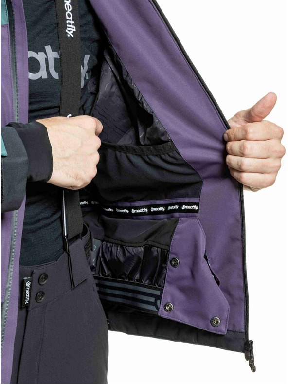 Meatfly Meatfly мъжка SNB & SKI яка Shader Botanical Purple