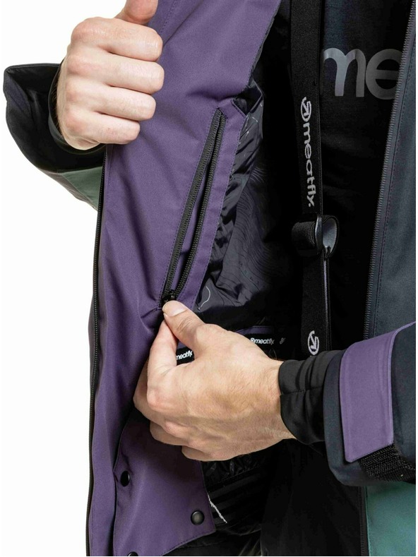 Meatfly Meatfly мъжка SNB & SKI яка Shader Botanical Purple