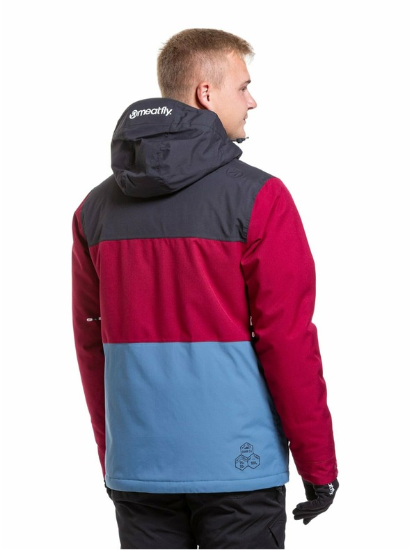 Meatfly Meatfly мъжка SNB & SKI яка Manifold Beet Red/Slate Blue