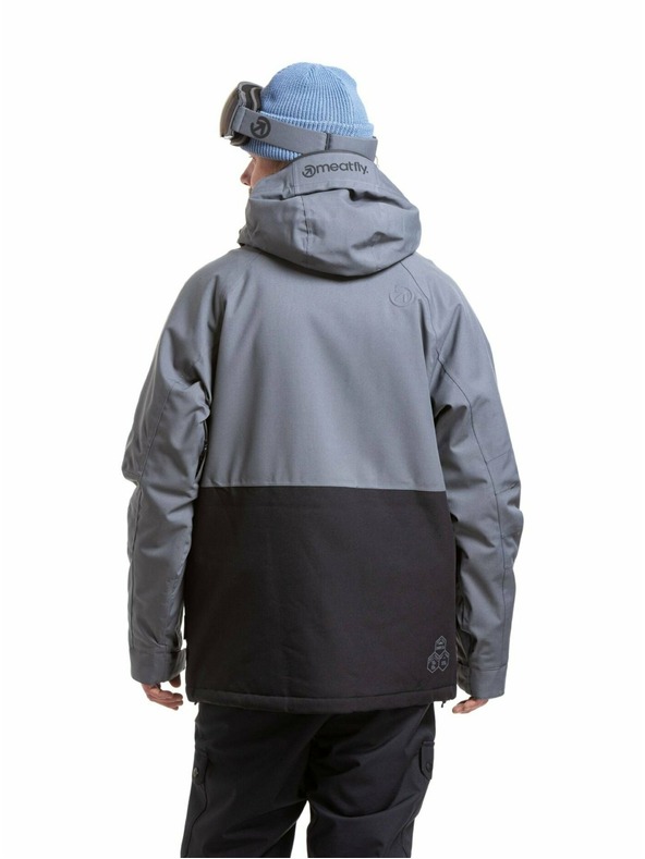 Meatfly Meatfly мъжко SNB & SKI яке Vertigo Dark Grey / Black