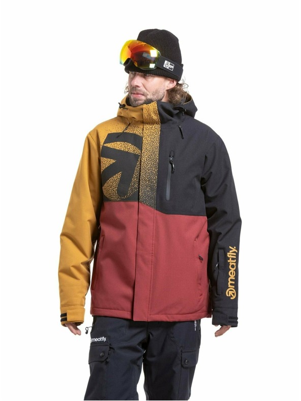 Meatfly Meatfly мъжко SNB & SKI яке Shader Wood / Merlot
