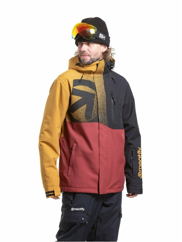 Meatfly Meatfly мъжко SNB & SKI яке Shader Wood / Merlot
