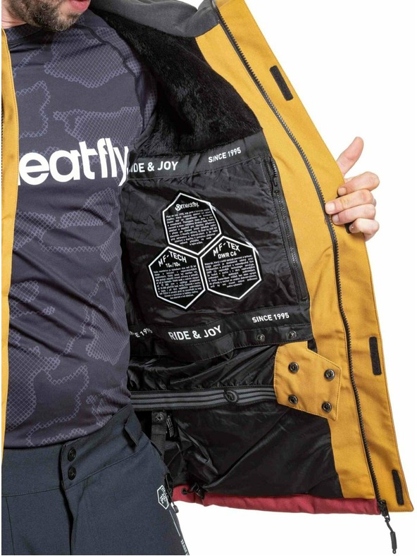 Meatfly Meatfly мъжко SNB & SKI яке Shader Wood / Merlot