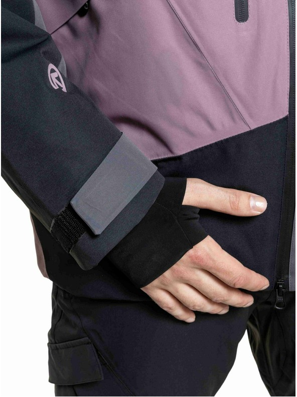 Meatfly Meatfly мъжко SNB & SKI яке Shader Gray Dark / Orchid