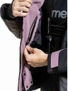 Meatfly Meatfly мъжко SNB & SKI яке Shader Gray Dark / Orchid
