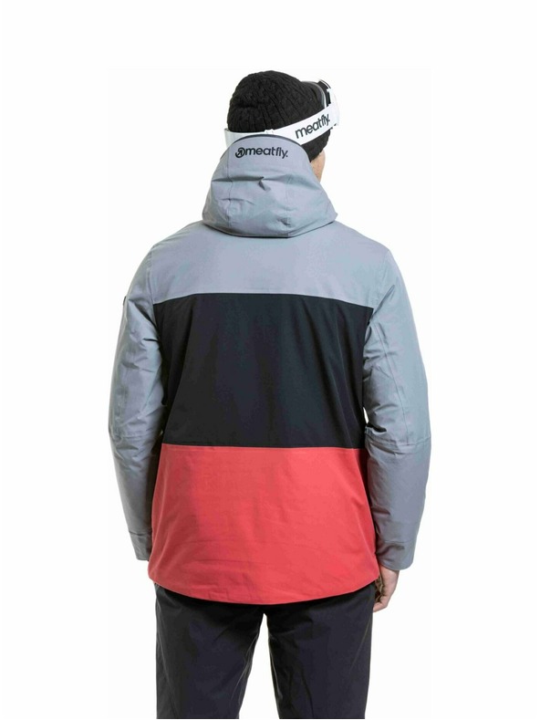 Meatfly Meatfly мъжко SNB & SKI яке Manifold Silver / Red