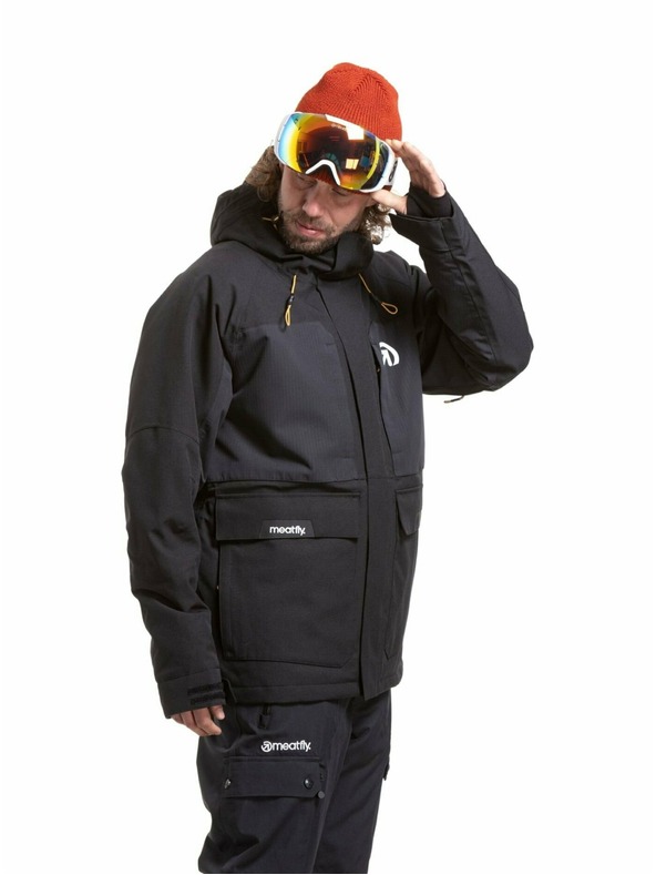 Meatfly Meatfly мъжко SNB & SKI яке Vertigo Black