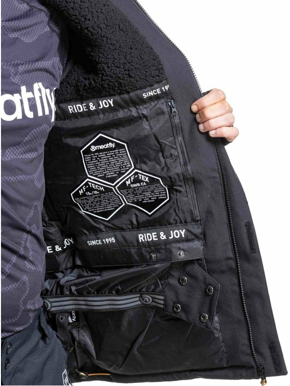 Meatfly Meatfly мъжко SNB & SKI яке Vertigo Black