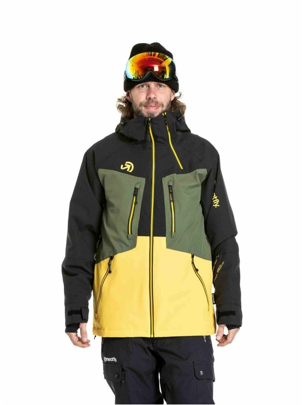 Meatfly Meatfly мъжко SNB & SKI яке Cronos Black / Solar Power