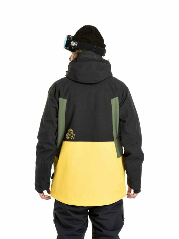 Meatfly Meatfly мъжко SNB & SKI яке Cronos Black / Solar Power