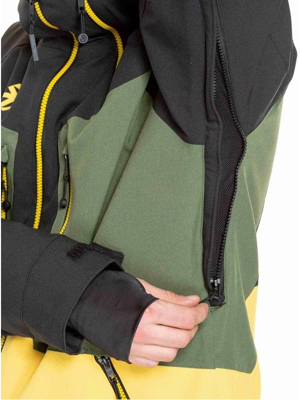 Meatfly Meatfly мъжко SNB & SKI яке Cronos Black / Solar Power