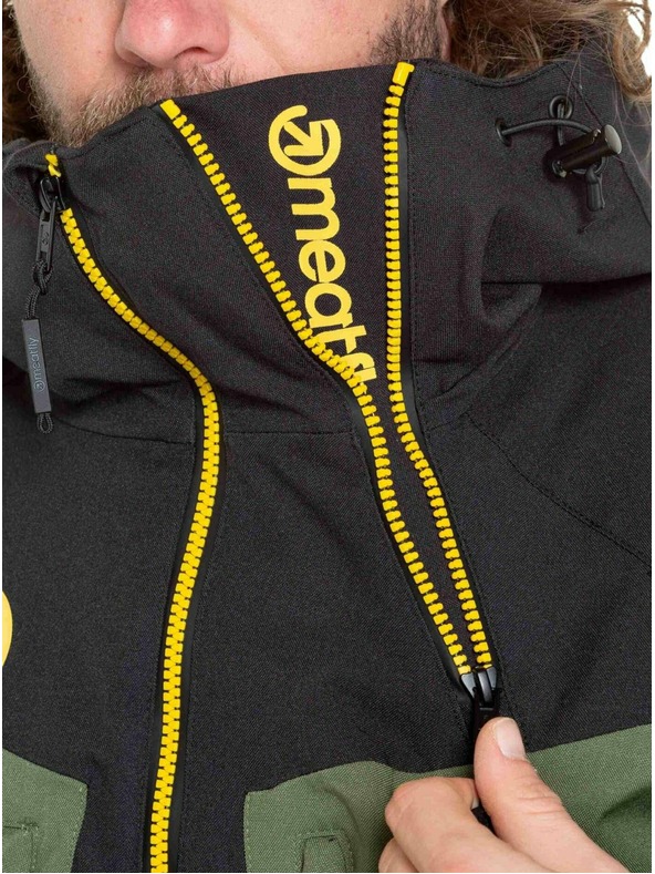 Meatfly Meatfly мъжко SNB & SKI яке Cronos Black / Solar Power