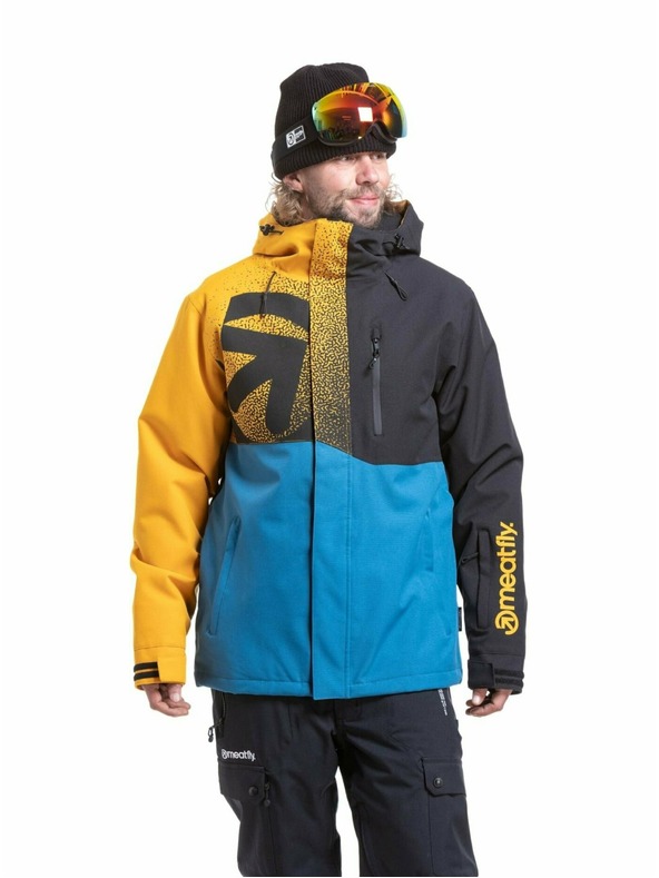 Meatfly Meatfly мъжко SNB & SKI яке Shader Sunflower / Blue