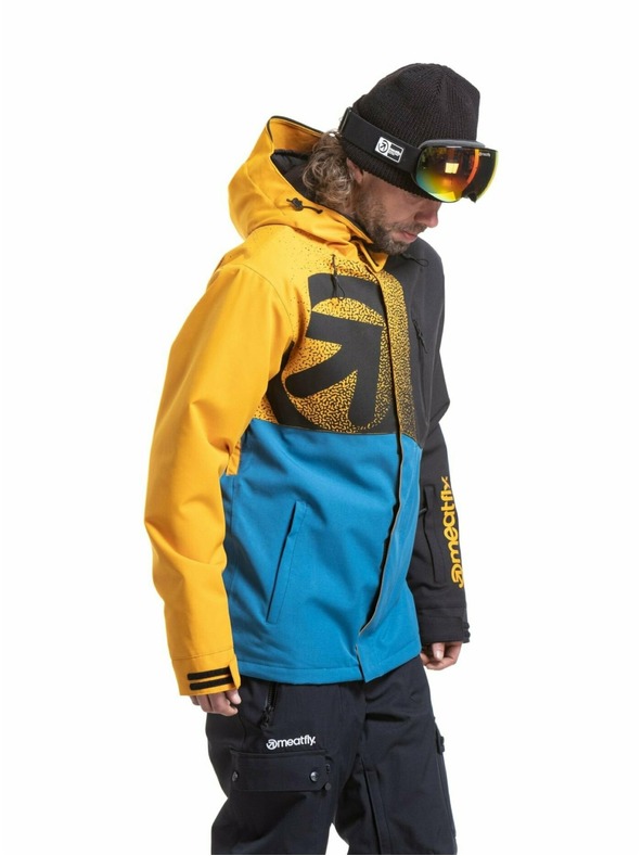 Meatfly Meatfly мъжко SNB & SKI яке Shader Sunflower / Blue