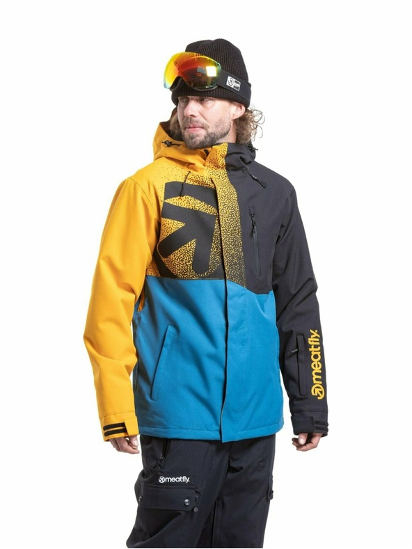 Meatfly Meatfly мъжко SNB & SKI яке Shader Sunflower / Blue