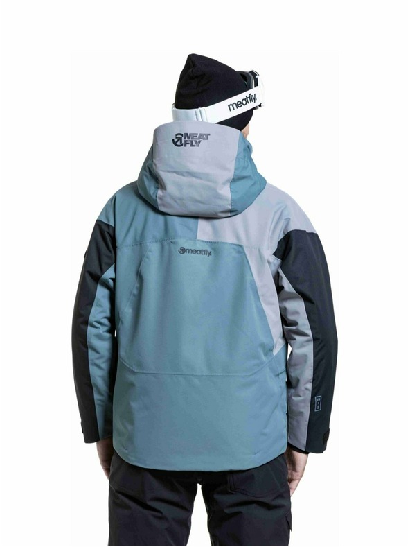 Meatfly Meatfly мъжко SNB & SKI яке Shader Blue Sea / Silver
