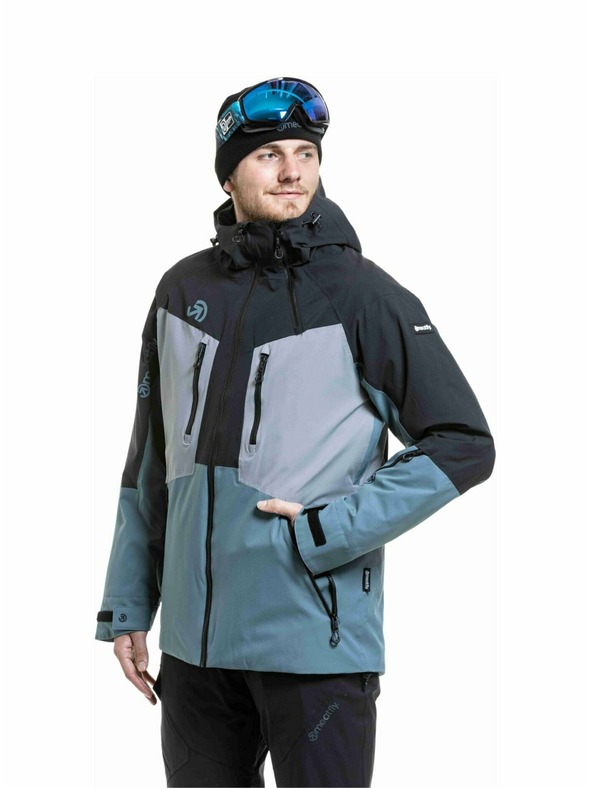 Meatfly Meatfly мъжко SNB & SKI яке Cronos Black / Blue Sea