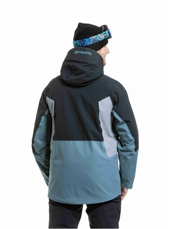 Meatfly Meatfly мъжко SNB & SKI яке Cronos Black / Blue Sea