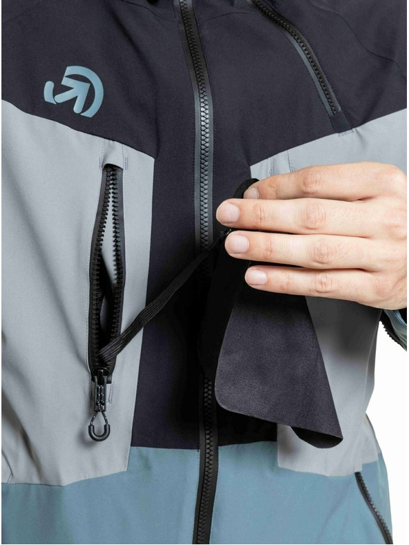 Meatfly Meatfly мъжко SNB & SKI яке Cronos Black / Blue Sea