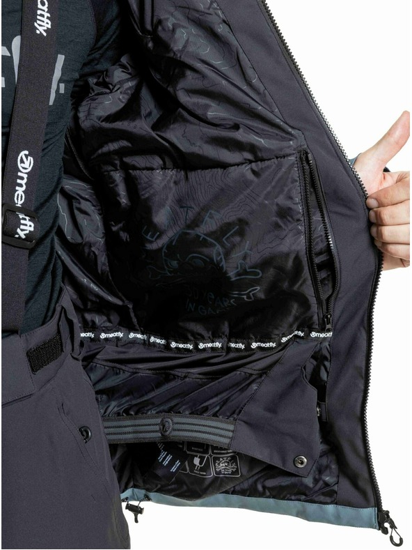 Meatfly Meatfly мъжко SNB & SKI яке Cronos Black / Blue Sea