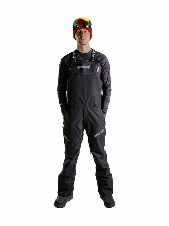 Meatfly Meatfly унисекс SNB & SKI панталони с тиранти Kenny Black