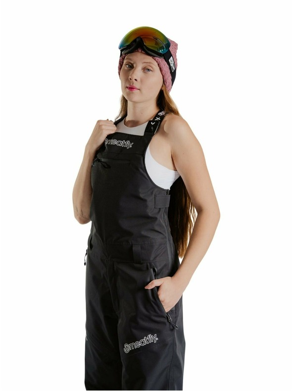 Meatfly Meatfly унисекс SNB & SKI панталони с тиранти Kenny Black