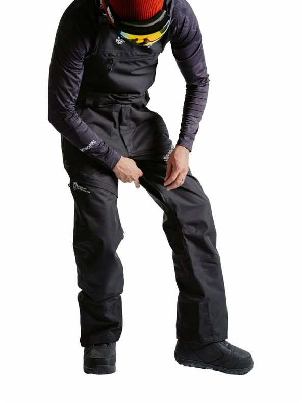 Meatfly Meatfly унисекс SNB & SKI панталони с тиранти Kenny Black