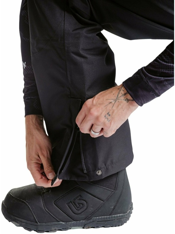 Meatfly Meatfly унисекс SNB & SKI панталони с тиранти Kenny Black