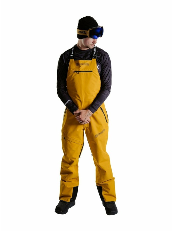 Meatfly Meatfly унисекс SNB & SKI панталони с тиранти Kenny Chai Tea Latte