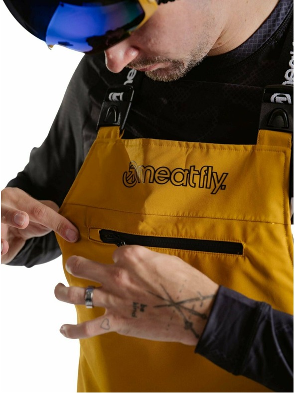 Meatfly Meatfly унисекс SNB & SKI панталони с тиранти Kenny Chai Tea Latte