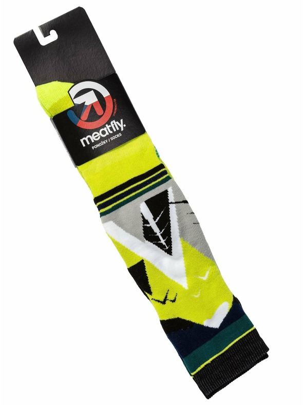 Meatfly Meatfly sNB & SKI чорапи Leeway Green Mountains