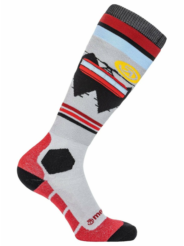 Meatfly Meatfly sNB & SKI чорапи Leeway Dark Red