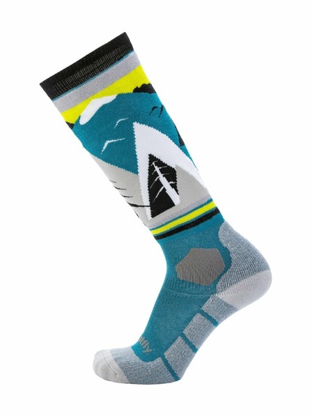 Meatfly Meatfly sNB & SKI чорапи Leeway Hb Blue Mountains