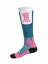 Meatfly Meatfly sNB & SKI чорапи Leeway Pink / Blue