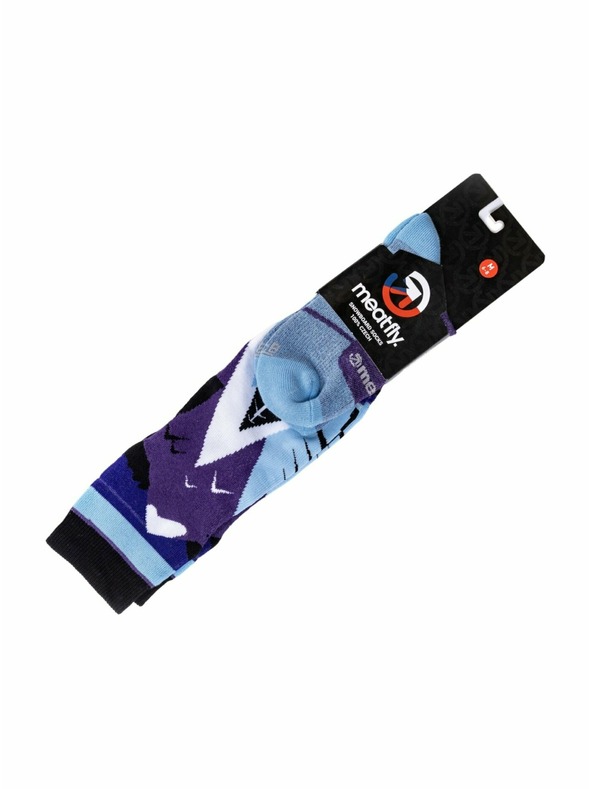 Meatfly Meatfly sNB & SKI чорапи Leeway Purple Mountains