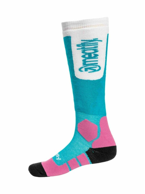 Meatfly Meatfly sNB & SKI чорапи Leeway Turquoise