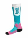 Meatfly Meatfly sNB & SKI чорапи Leeway Turquoise