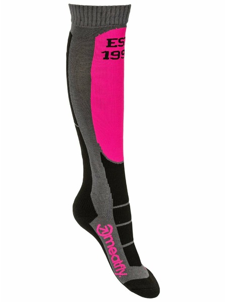 Meatfly Meatfly sNB & SKI чорапи Leeway Pink/Grey