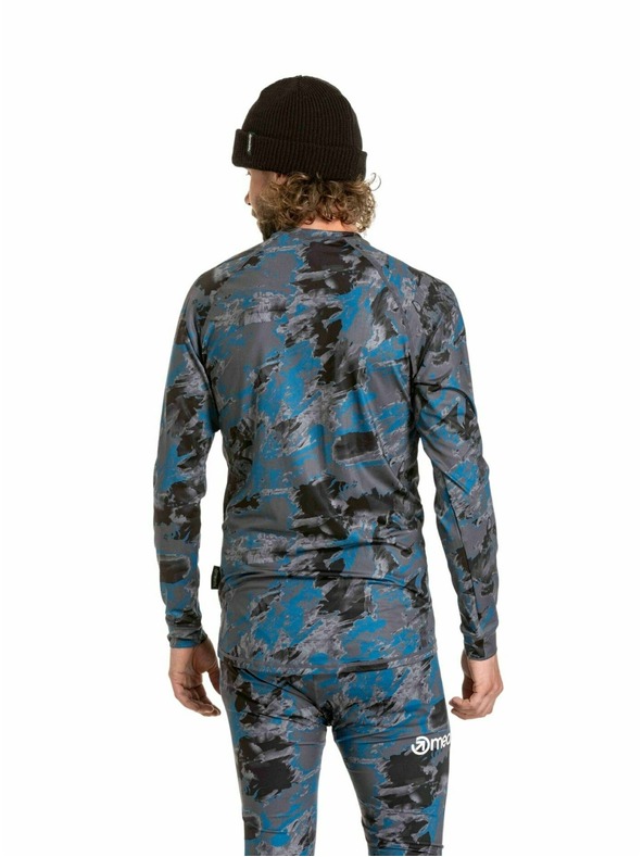 Meatfly Meatfly мъжка термична тениска Avery Mossy Petrol