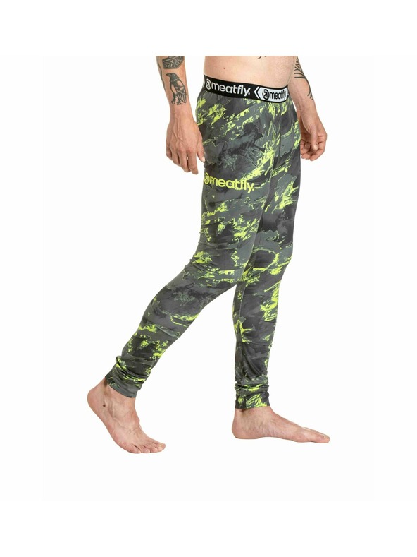 Meatfly Meatfly мъжки термични панталони Sloan Lime Mossy